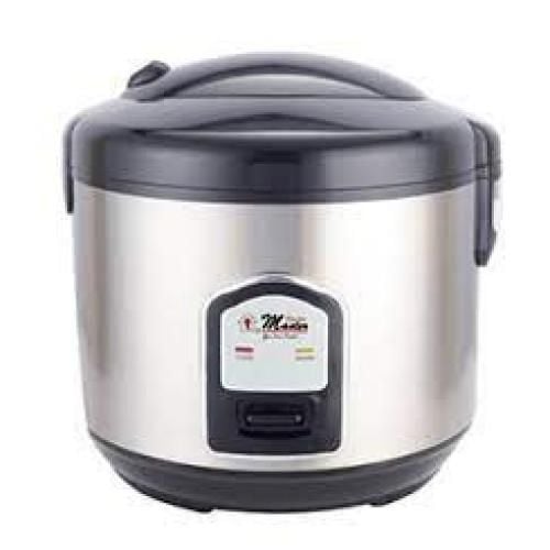 Electro Master 3L EM-RC-1032 Rice Cooker Stainless Steel - Silver