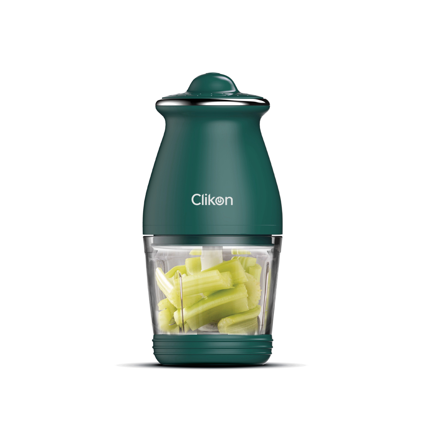 Clikon
Powerful Electric Chopper With Glass Bowl For Vegetables And Meat 0.6 L 200 W CK2679 Green