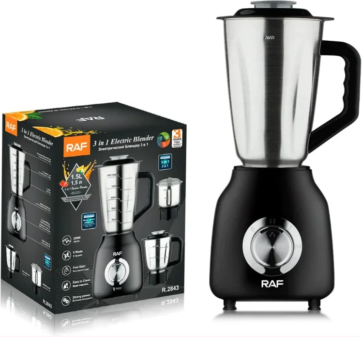RAF 3 in 1 Multifunction Blender