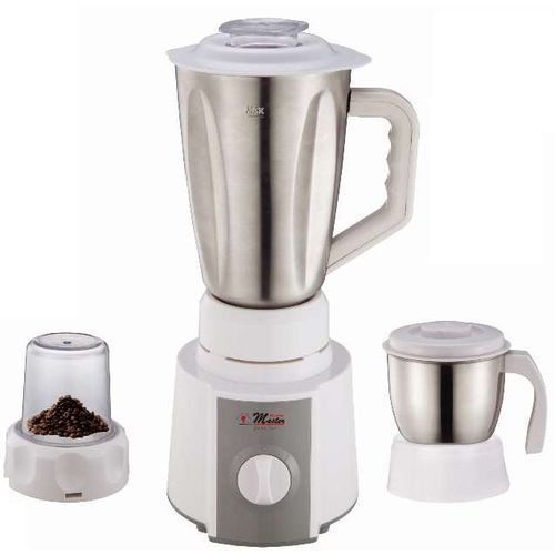 Electro Master EM-BL-1069 3-in-1 Stainless Steel Blender -1.5L White