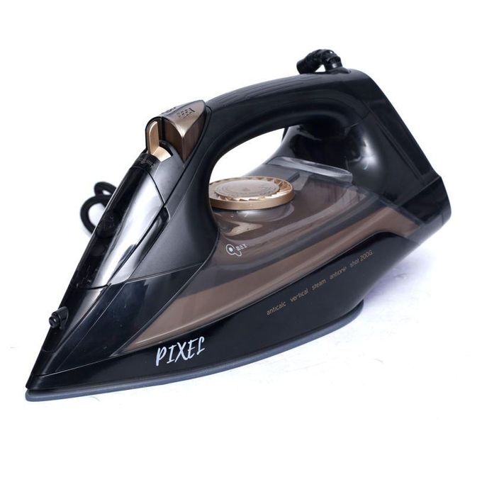 Pixel Steam Flat Dry Iron - Black