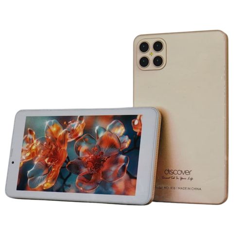 Discover K16 Childrens Android Educational Learning Tablet 8GB RAM 512GB ROM Dual SIM 7Inch IPS 5G Dual Sim 3500mAh Dual Camera With Advanced Chip Both Kids & Adults For Zoom Google Meet And Netflix