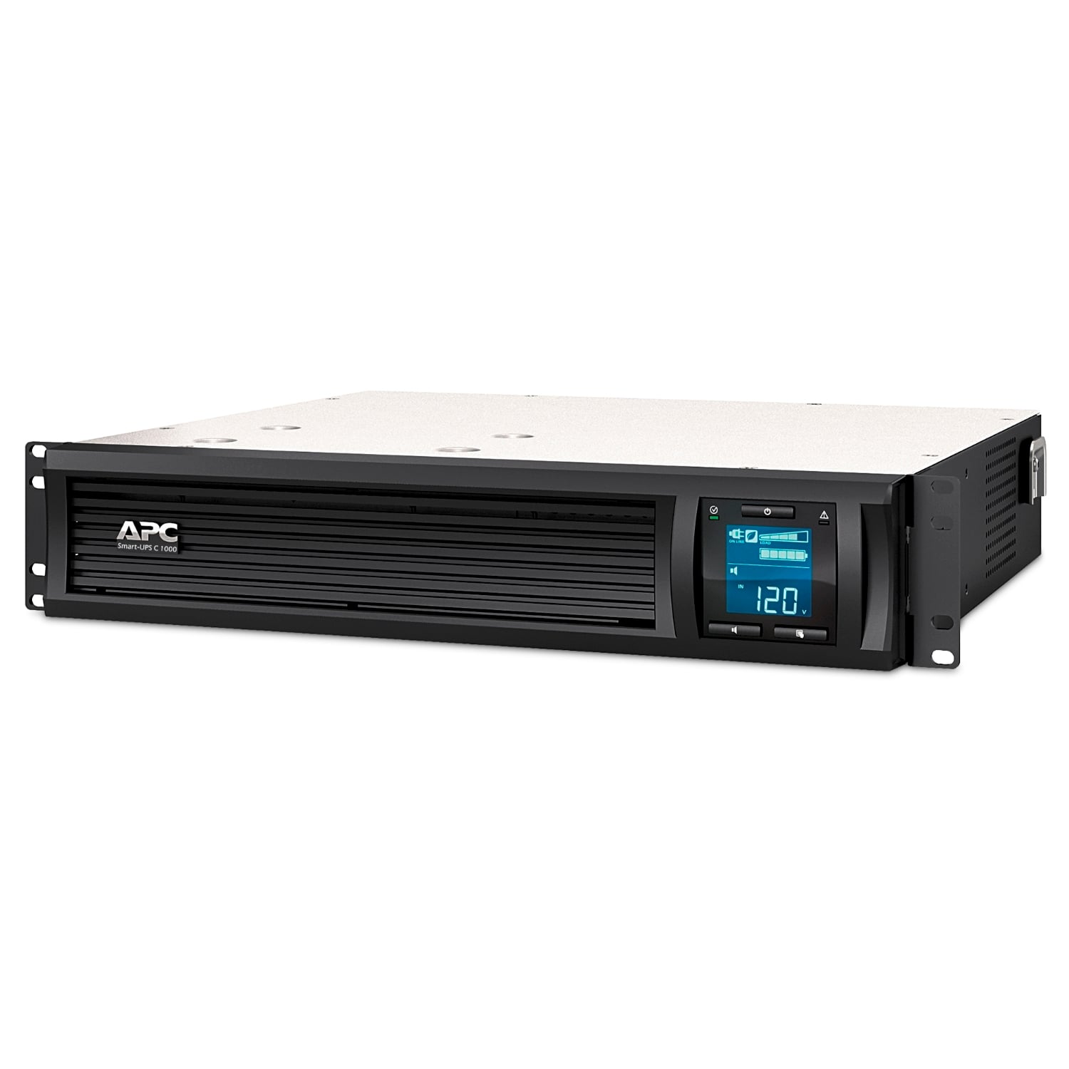 APC 1500VA, 900W, Smart-UPS C, Line Interactive, Rackmount 2U, 230V, 4x IEC C13 outlets, SmartConnect port, USB and Serial communication, AVR, Graphic LCD