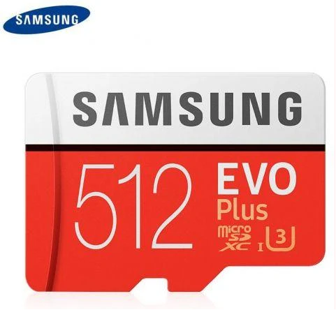 Samsung 512GB Memory Card - Red White