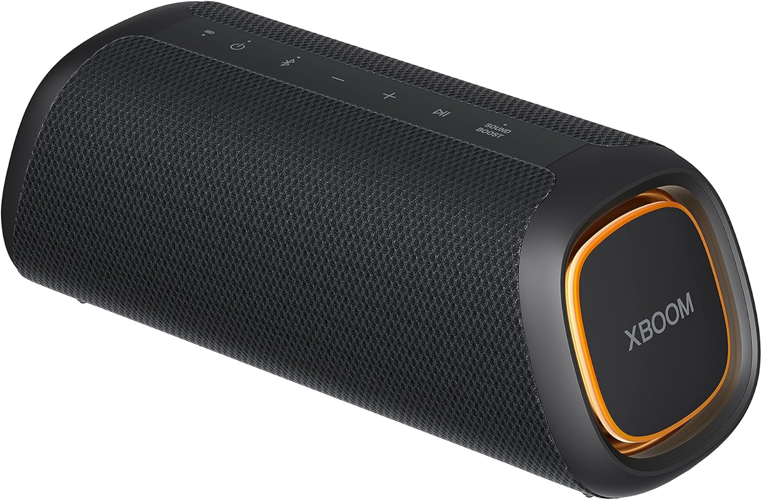 LG XBOOM Go XG7 Portable Bluetooth Speaker, LED Lighting and up to 24-Hour Battery, Black, XG7QBK.DUSALLK