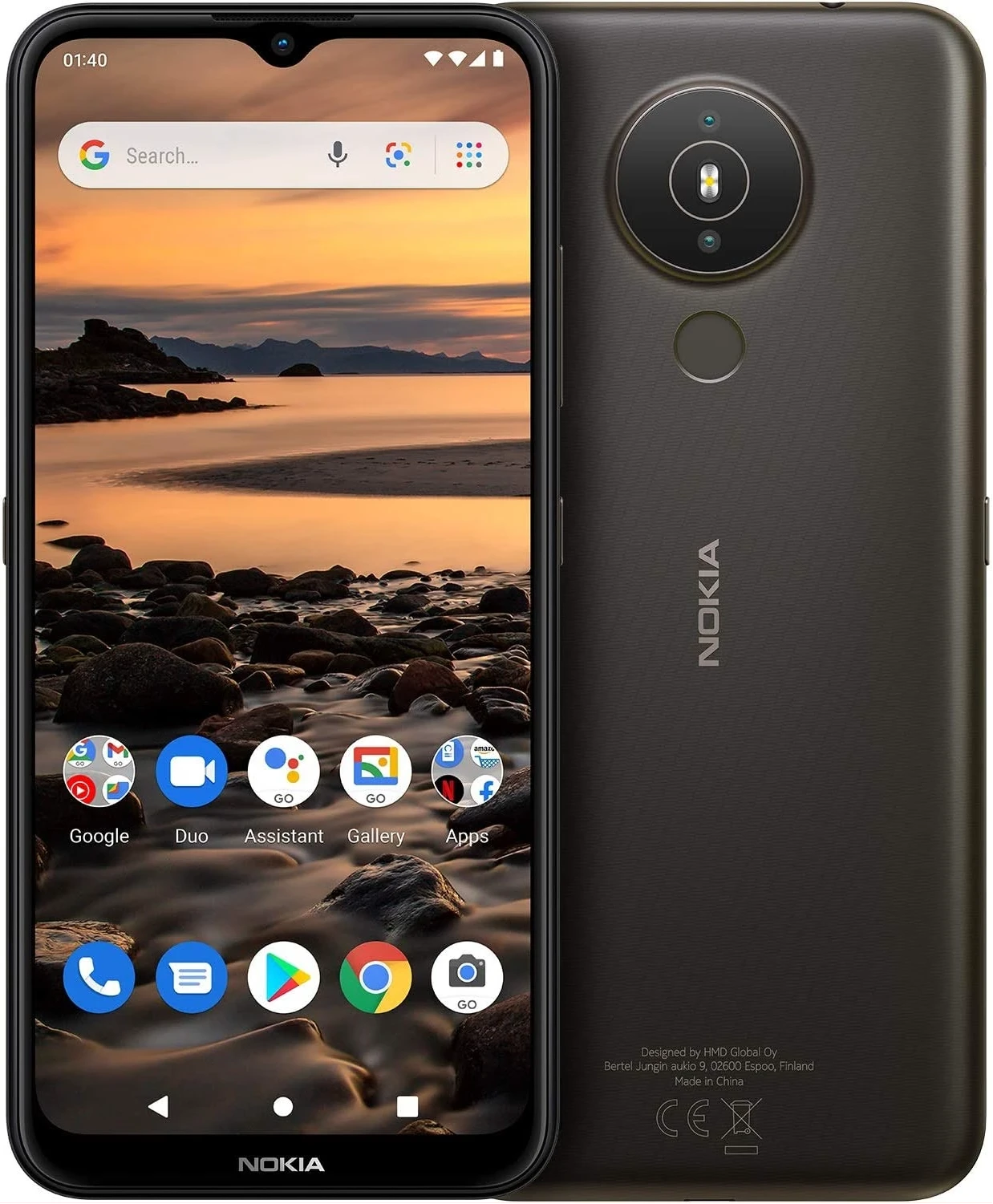 Nokia 1.4 - 6.52" 2GB RAM 32GB ROM 8MP 4000mAh - Charcoal