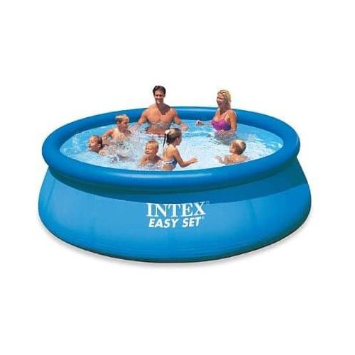 Freestanding Portable 3853L X 23 Inch Outdoor Intex Easy Set Above Ground Inflatable Swimming Pool Swimming Pool With 530 GPH Filter Pump For Children And Adults
