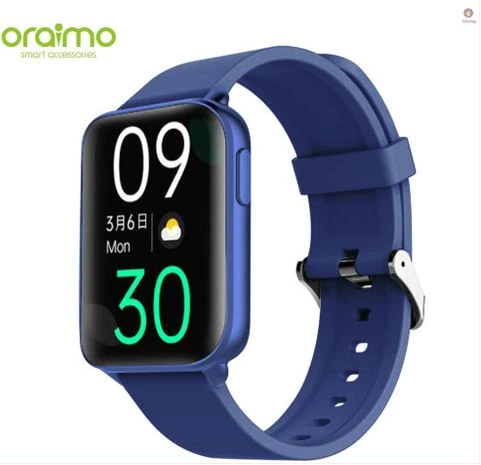 Oraimo Smart Watch Pro OSW-16 Pro Blue Edition Curved Display Waterproof - Blue