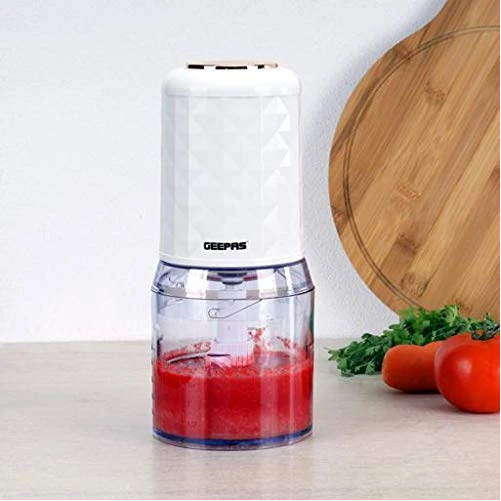 Geepas 0.5 Litre Multi-Functional Chopper With Plum Interface Lock