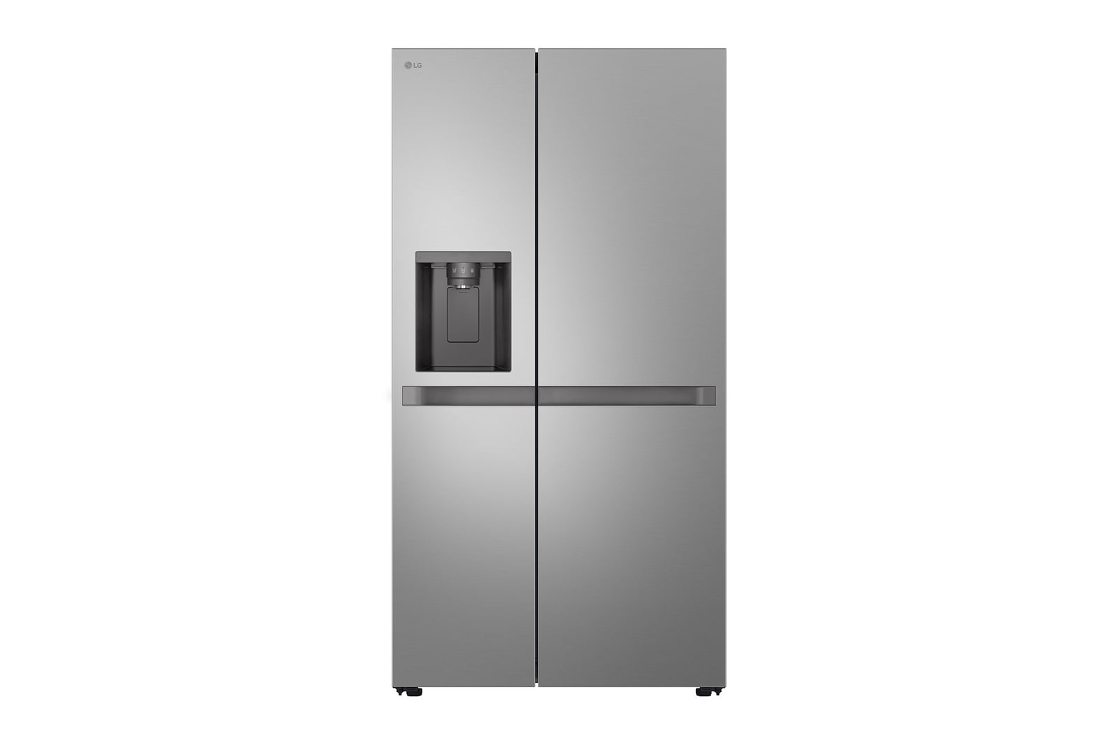 LG 641L Side by Side Fridge GC-L257KLKW, Linear Cooling, Smart Inverter Compressor, Water Fiter, Ice & Water Dispenser
