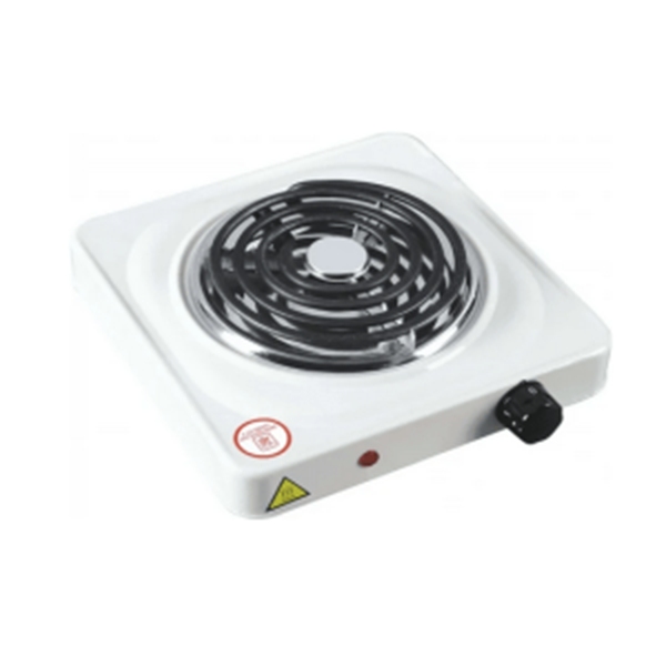 Electro Master EM-HP-1082 Single Solid Hot Plate Coil - Black/White