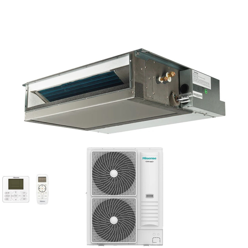 Hisense 36000 BTU Ductable AC, R410A Three Phase Air Conditioner AUD-36HX4SHH1 (3YR WRTY)