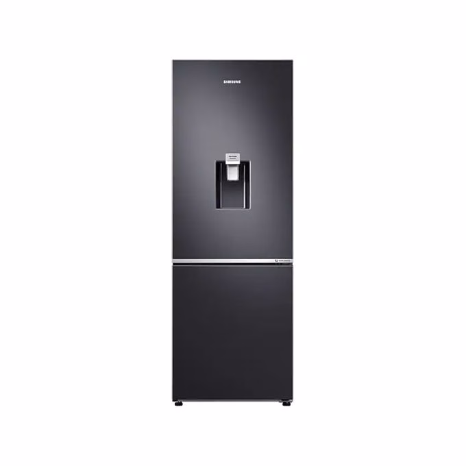 Samsung 290 - Litres Fridge, Double Door Frost Free RB37N4020B1 BMF Refrigerator, 290L - Black
