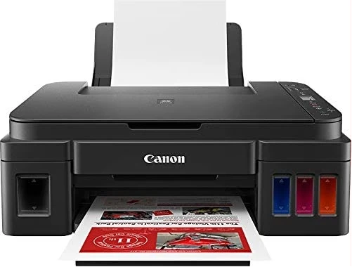 Canon PIXMA G3411 All-In-One inkjet Wireless Printer & Extra Black Ink ( Print, Scan, Copy) - Black
