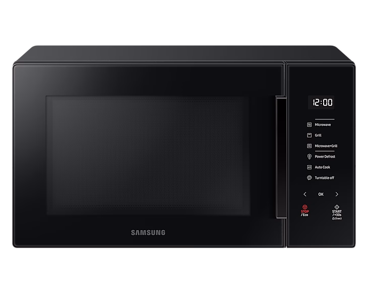 Samsung 30L Bespoke Grill Microwave Oven with Home Dessert Option, MG30T5018AK, Black