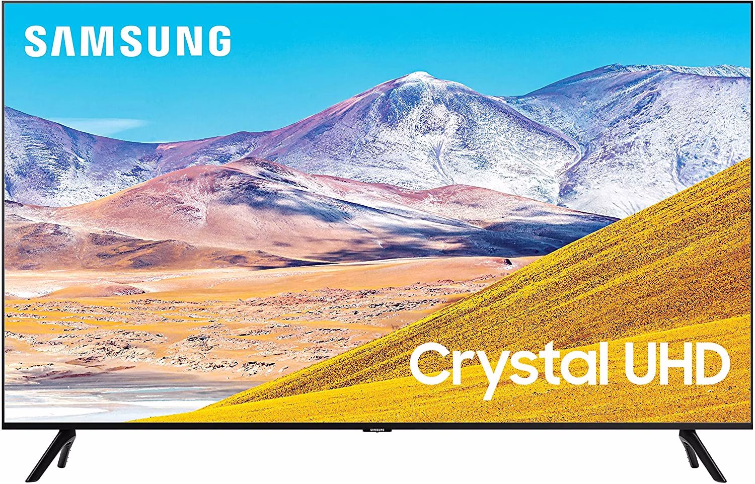 Samsung 82 Inches TU8000 Crystal UHD 4K Flat Smart TV (2020), Black, UA82TU8000UXZN