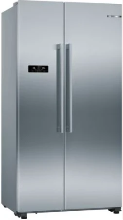 Bosch 553 - Litres KAN90V120G American Door Side by Side Fridge Freezer With External Display - Inox