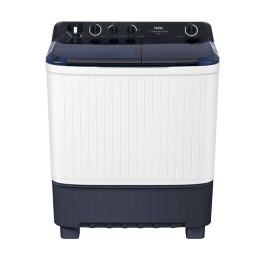 Haier 11kg Non-Inverter Semi Auto Washing Machine, HTW110-M1217, Twin Tub