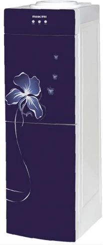 Nikai Hot, Normal & Cold 3 Taps Free Standing Water Dispenser With Refrigerator- Multi-colours.