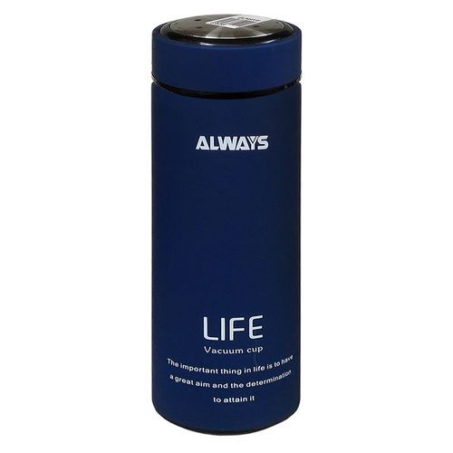 450mls Always Life Slim And Quality Vacuum Bottle - Blue