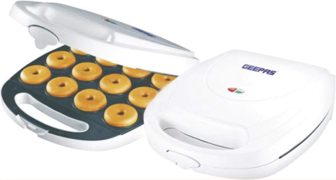 Geepas 12 Piece Doughnut Maker GDM3760 - White