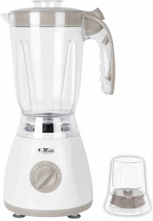 Electro Master Unbreakbale Jar Blender EM-BL1358, 1.5 Litres - White