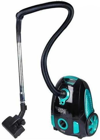 Winningstar 4L 22kpa Vacuum Cleaner With Aluminum Wire Motor Full Dust Indicator Telescopic Metal Pipe/Floor Brush Hose Brush Universal Wheel Foot Button 5m Power Cable BS Plug- Multi-colour.