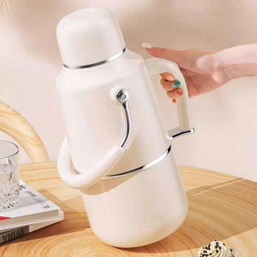 1.8L Thermal Coffee Carafe Insulated Kettle Stainless Steel Hot Water Bottle Kettle Thermos Dormitory Large-capacity Warm Water Kettle Household Tea Bottle Tea Carafe Flask. - Multicolor