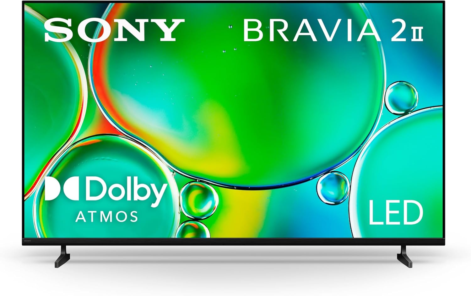 Sony 43 Inch BRAVIA 2 II, 4K Ultra HD LED Smart TV with Google TV and Exclusive Features for PlayStation®5 (K-43S20M2), 2025 Model