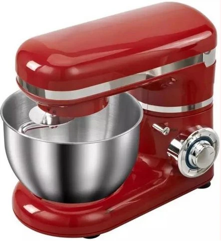 AVINAS 4.8L Blender Dough Hand Stand Mixer Food Processor, Red.
