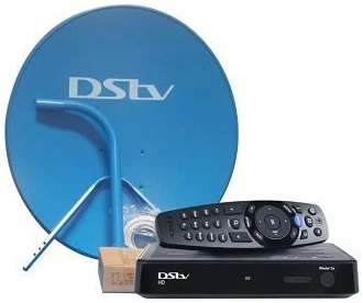 DSTv Full Kit HD Decoder + Dish  - Black