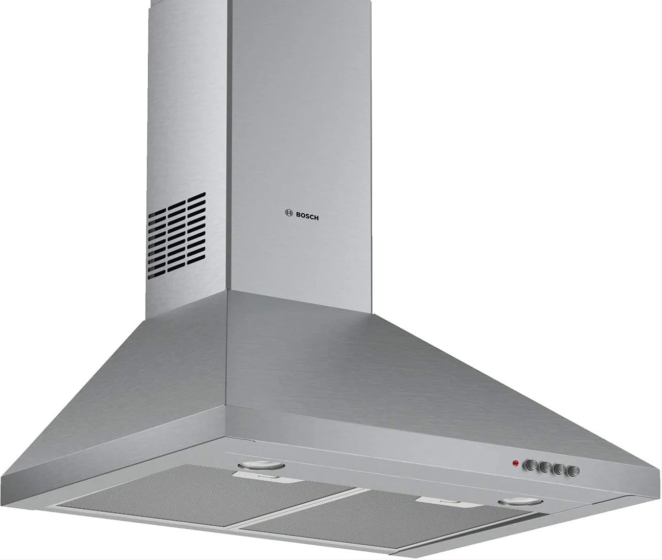 Bosch DWP64CC50Z Wall Mounted Chimney Hood 60cm - Silver - Kitchen Extractor Fan