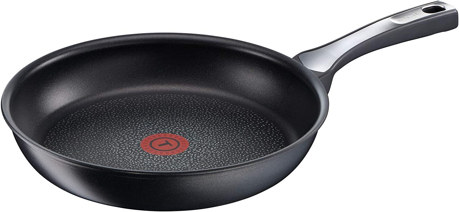 TEFAL Expertise Non-Stick 28 cm Frypan, Black, Alumium,C6200672 ( All Heat Sources Including Induction)