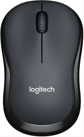 Logitech M-220 Silent Wireless Mouse - Black