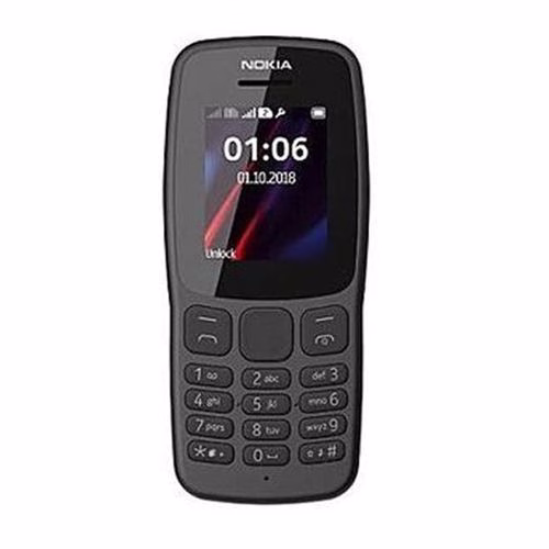 Nokia 106 1.8'' Inches 4MB RAM 4MB ROM Dual Sim Phone - Dark Grey