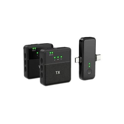 SX31 Multi-Functional 3 in 1 Wireless Microphone for Camera Interview Live Recording Phone Computer Sound Cards Voice Recorders