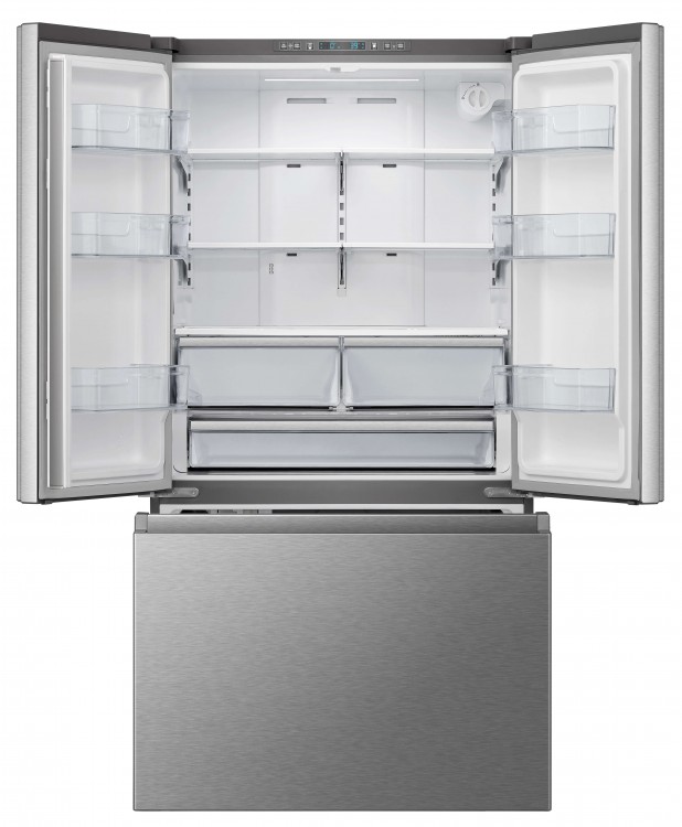 Hisense 820 Litre (Net 635L) French Door Refrigerator with Water Dispenser and Wi-Fi Connectivity (RF-82W42WSR) (3YRs WRTY)