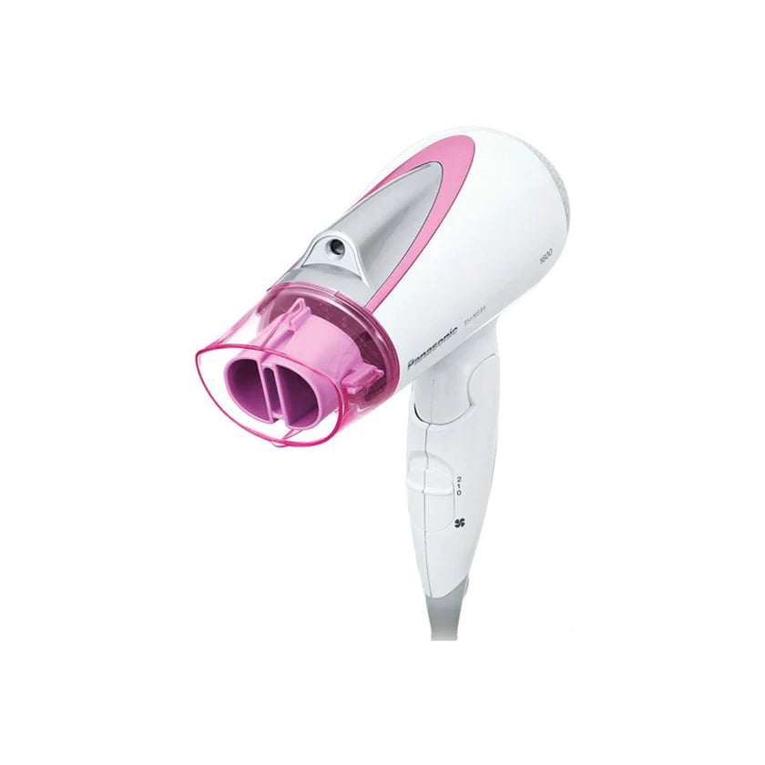 Panasonic Powerful Foldable Ion Hair Dryer EH-NE31-P, 2-Speed Selection With 220/240Volt Input, 1600W With 3 Temperature Selection, Automatic Over Heating Protection