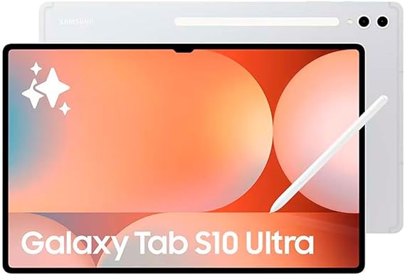 Samsung Galaxy Tab S10 Ultra-Silver 14.6" 256GB, 12GB RAM, AI-Powered Productivity, Dynamic Display, Peak Performance, Peak Performance, 14.6" (2960 x 1848) display, MediaTek MT6989 Quad core processo