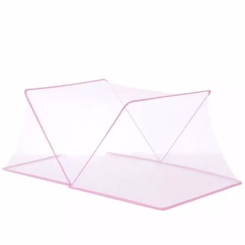 Foldable Baby Mosquito Net-Pink