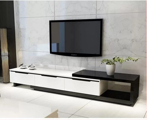 Modern Television Unit - Black & White