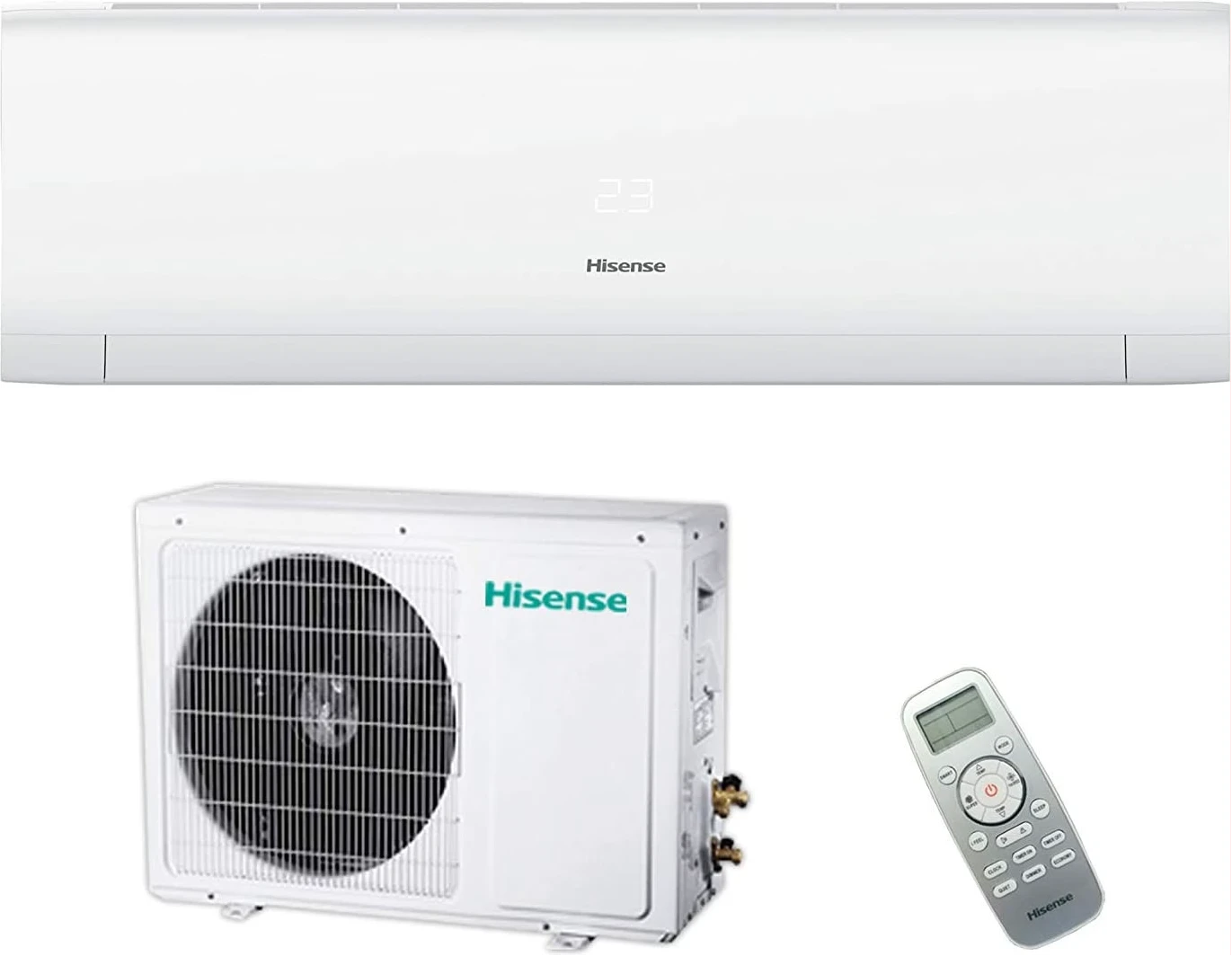 Hisense 22000 BTU Cool Wall Split Air Conditioner A/C AS-22CR4SSBBTG00 - White (3YR WRTY)