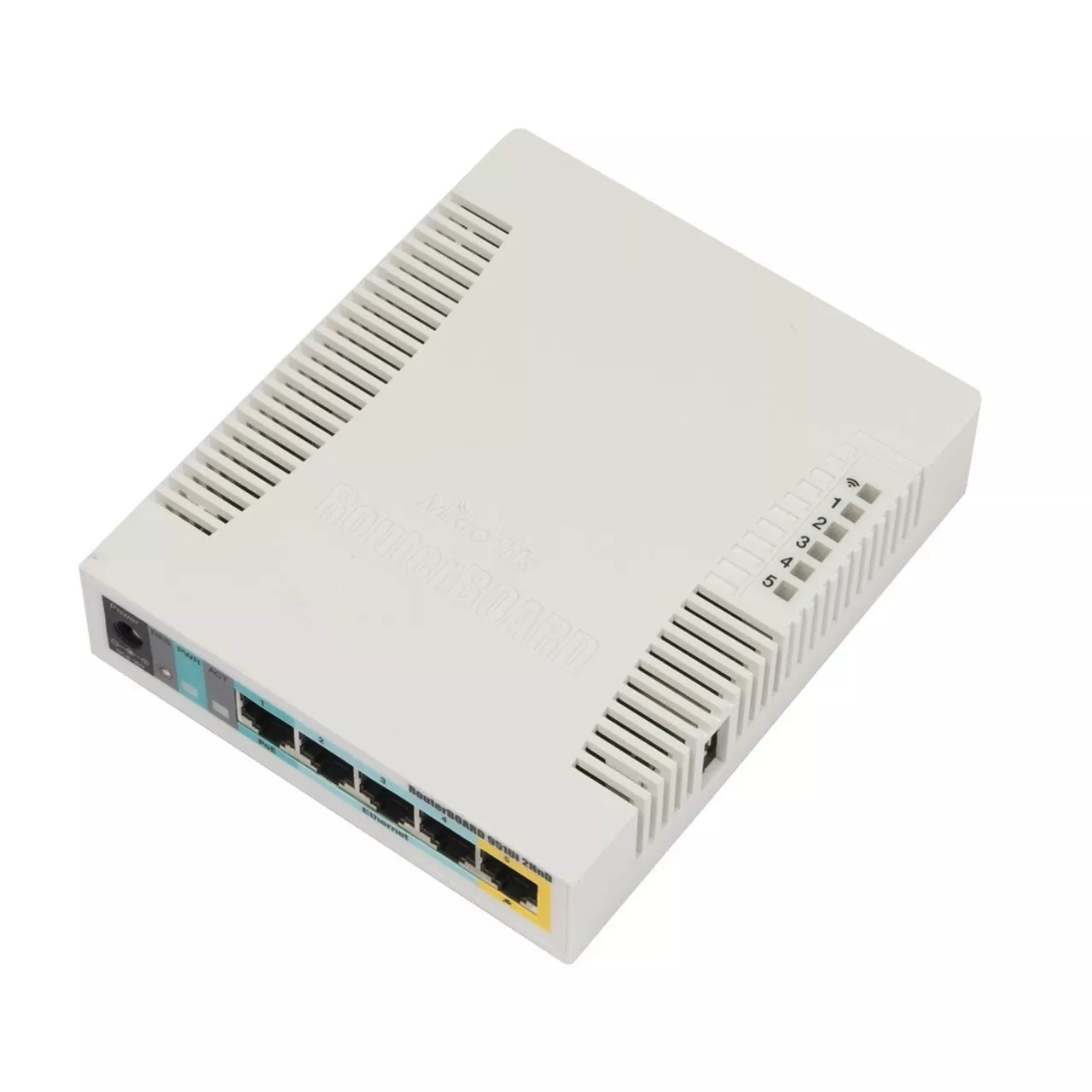 Mikrotik RouterBoard RB951Ui-2HnD 2.4GHz SOHO Wireless Access Point with Antennas Built in and 5 Ethernet Ports