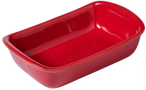 Pyrex Rectangle Ceramic Oven Serving Baking Dish 30 X 20Cm- Red