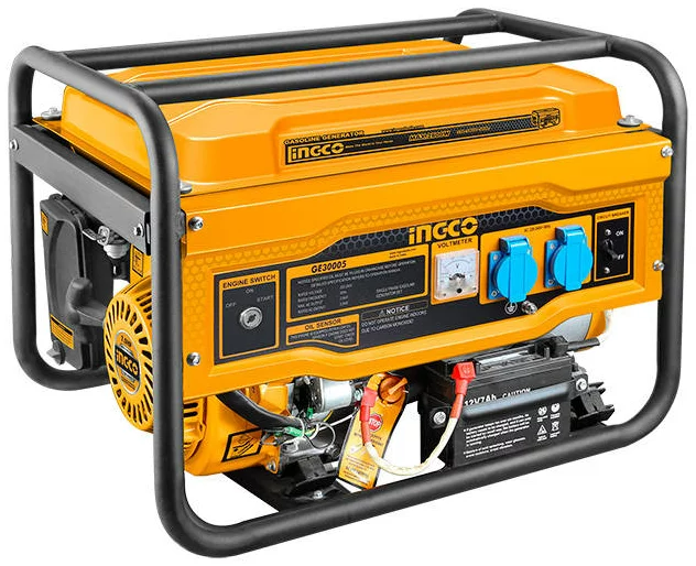 INGCO Gasoline Generator 2800W GE30005 - Yellow