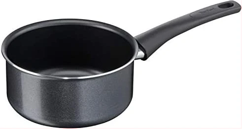 Tefal C3673002 Elégance Saucepan, Aluminium, Black, 20 cm, Made in France