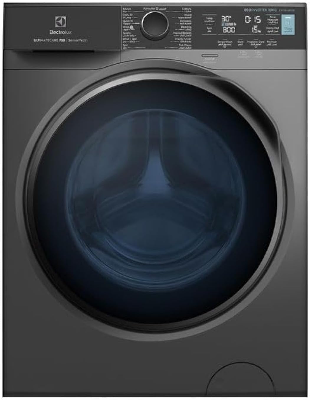 Electrolux Thailand Premium Washer Dryer 7/5 KG with 12 Programs, Eco-Inverter Fully Automatic Front Load Washing & Drying Combo Machine, High Energy Efficient, Hygienic Care/SensiCare/Delay Start, 14