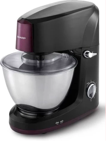 Sharp EMS-200LP(K-2) - Stand Mixer - Black, Silver