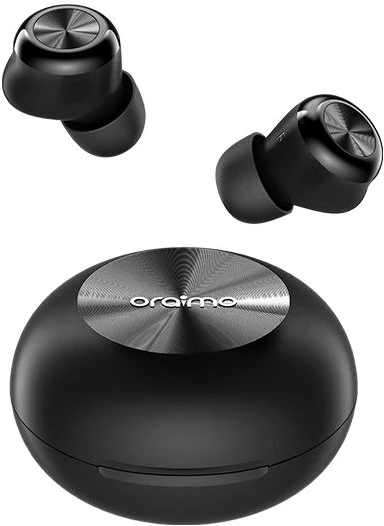 Oraimo AirBuds 3 Powerful Bass IPX7 Waterproof TWS True Wireless Earbuds, Headsets OEB-E11D - Black