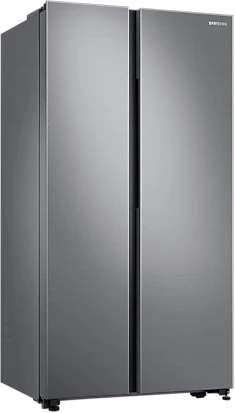 Samsung 635-Liter Fridge RS5000RC; Side-by-Side Frost Free Fridge Freezer with SpaceMax™ Technology - Silver